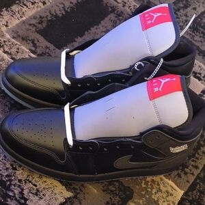 Air Jordan 1  Black and Gray Sneakers Size 13 Men NEW